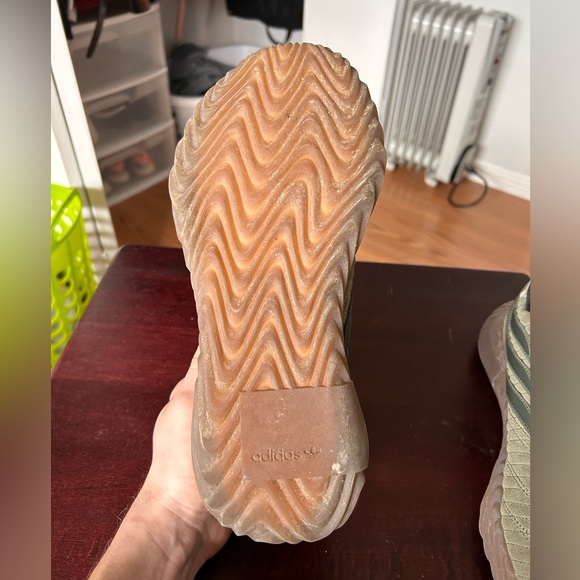 US 9.5 Adidas Sobakov Raw Khaki Cargo - Picture 4 of 6